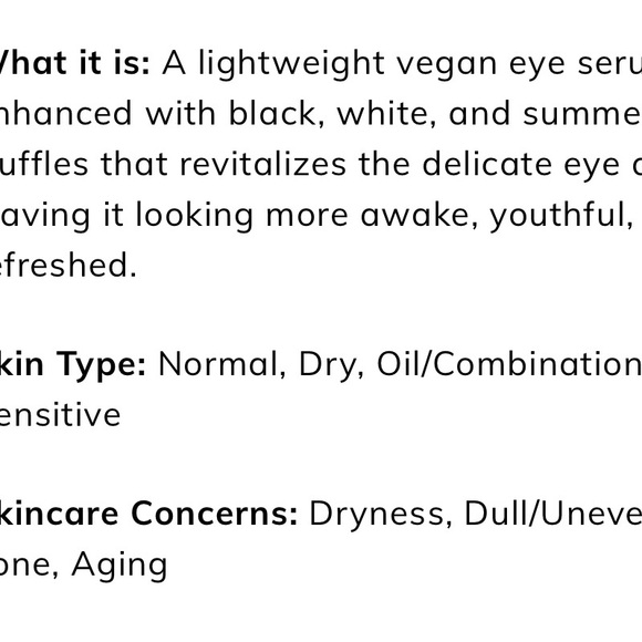 NIB ByroeTruffle eye cream - Picture 4 of 5